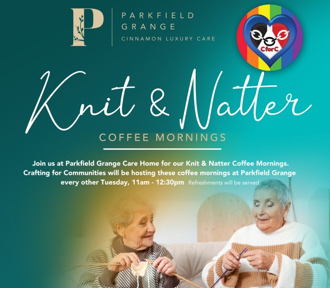 Parkfield Grange Care Home - Knit and Natter with Crafting for Communities